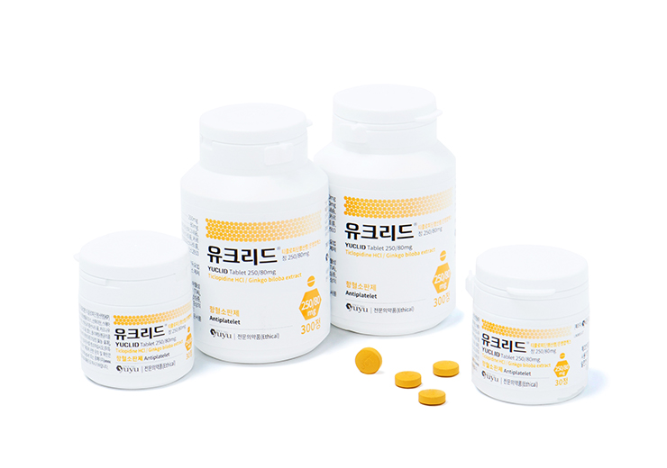 유유제약, 항혈소판제 유크리드 10년간 누적 판매 5천만정 돌파