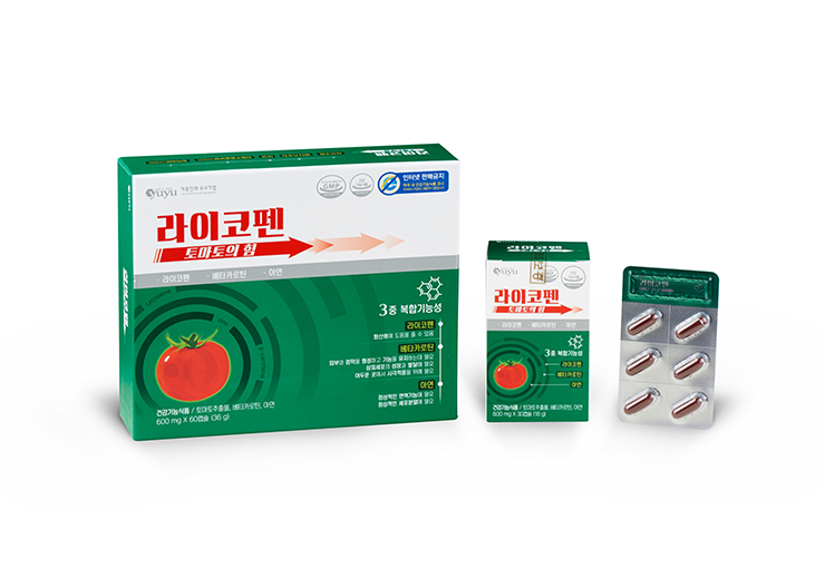 유유제약, 항산화 건기식‘라이코펜 토마토의 힘’출시