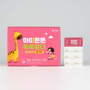 하이튼튼쑥쑥칼디츄어블정 딸기맛